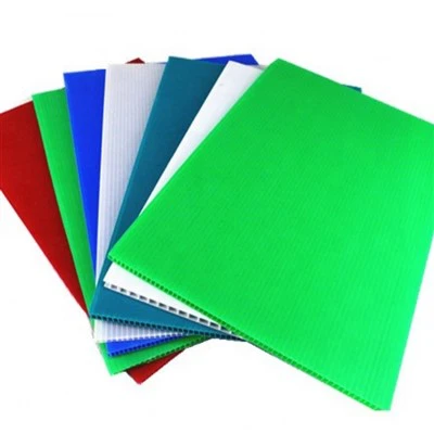 Resirkulerbare PP korrugerte plastplater