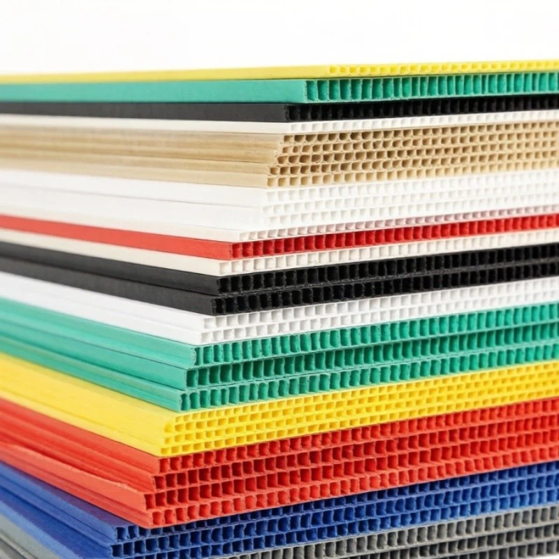 green Twin Wall Plastic board green Twin Wall Plastic board