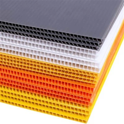 Riflet polypropylen korrugert plastplate