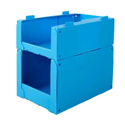 Stablebar korrugert plastboks